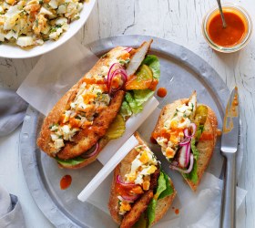 Peri Peri Egg Salad Subs